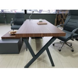 Canberra Vorstand Kommode Nussbaum Anthrazit