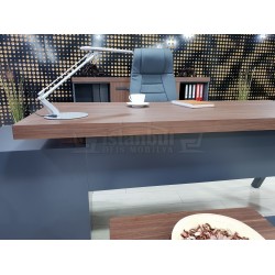 Canberra Vorstand Kommode Nussbaum Anthrazit