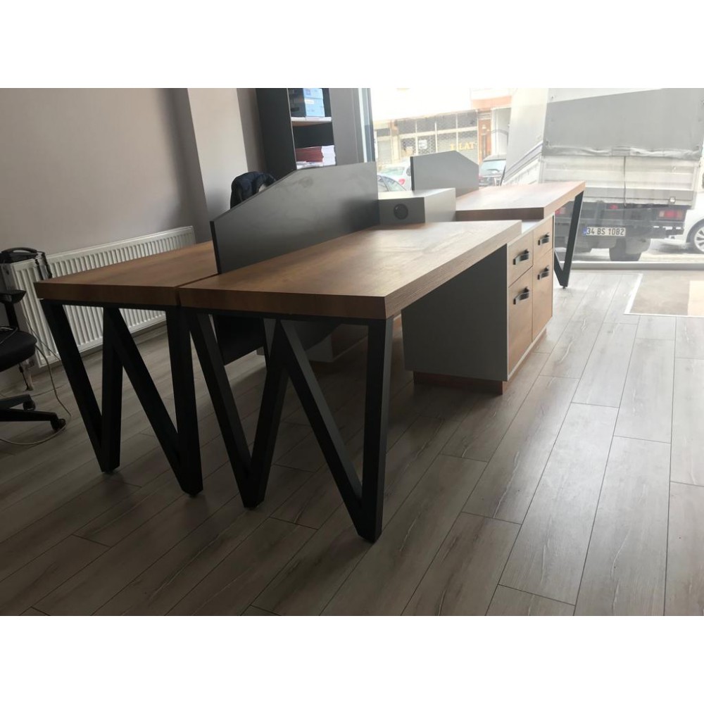 Schreibtisch Für Vier Person