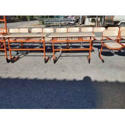 Doppel Schule-Schreibtisch