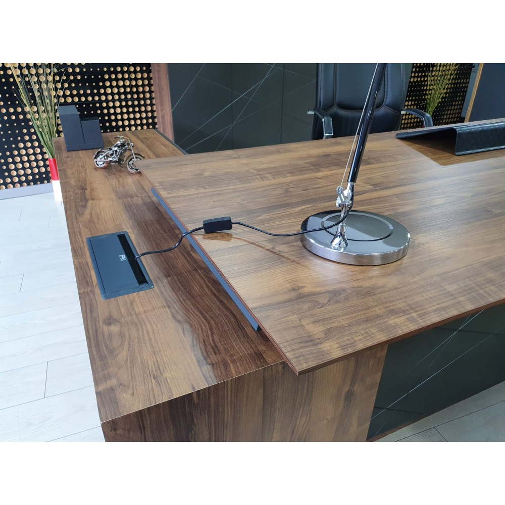 Unterschrift Und Executive-Sets Walnut See