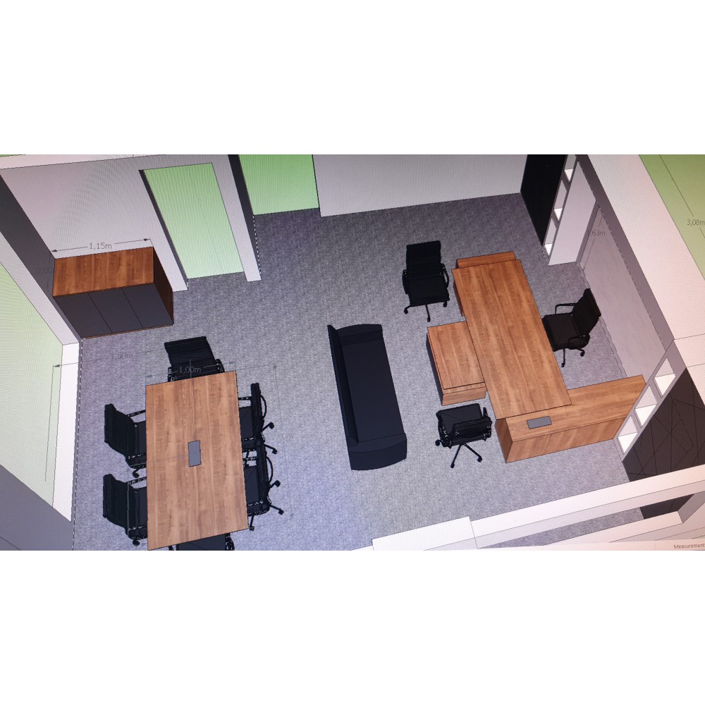 Britische Büromöbel