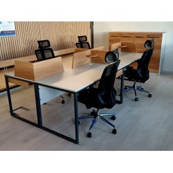 Im Multi-Zealand Schreibtisch Für Vier Person 280-140 Cm