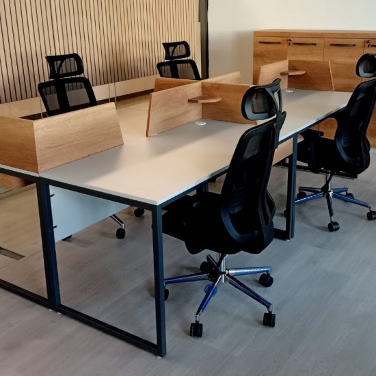 Im Multi-Zealand Schreibtisch Für Vier Person 280-140 Cm