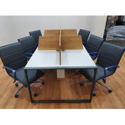 Apple Für Sechs Personen Multiple Workstation Schreibtisch