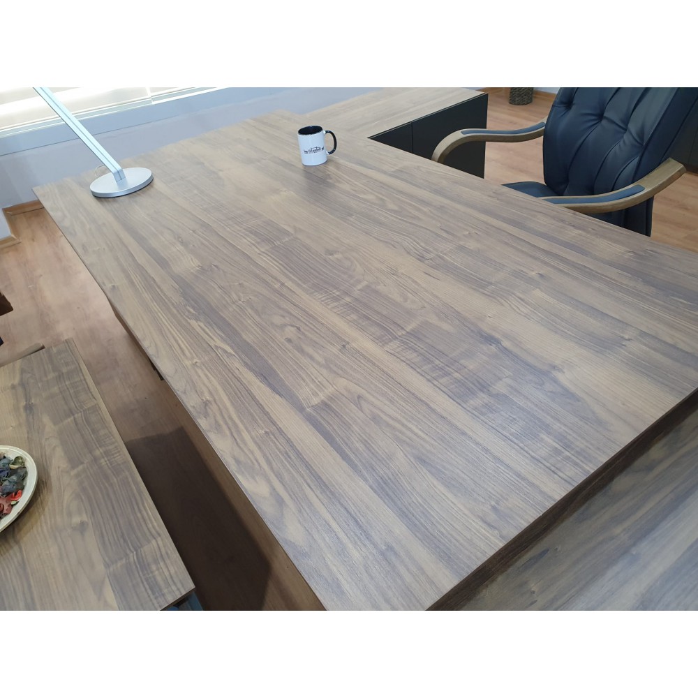 Büroberechtigungsteam Signature, Walnuss Und See, Minimale Maßnahme