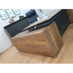 Büroberechtigungsteam Signature, Walnuss Und See, Minimale Maßnahme