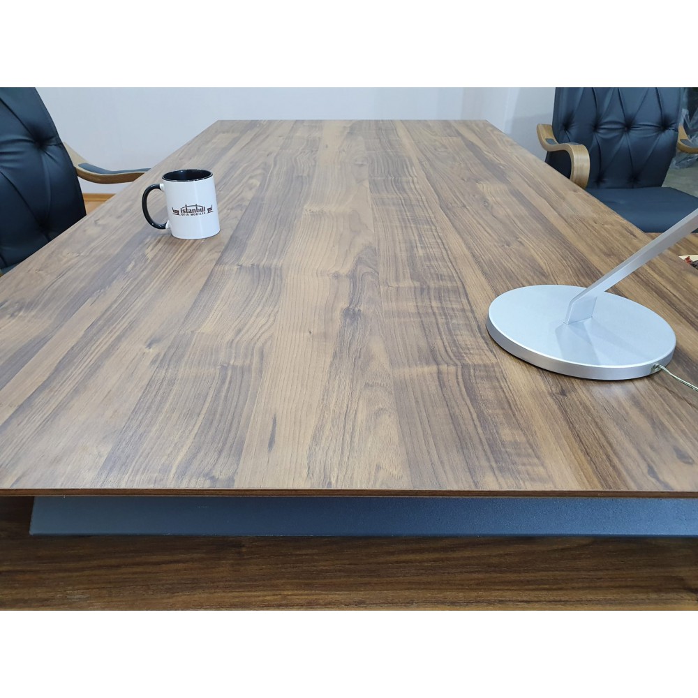 Büroberechtigungsteam Signature, Walnuss Und See, Minimale Maßnahme