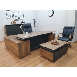 Büroberechtigungsteam Signature, Walnuss Und See, Minimale Maßnahme