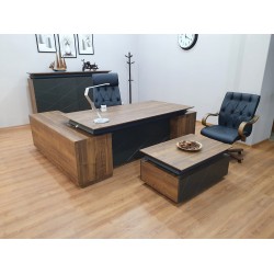 Büroberechtigungsteam Signature, Walnuss Und See, Minimale Maßnahme