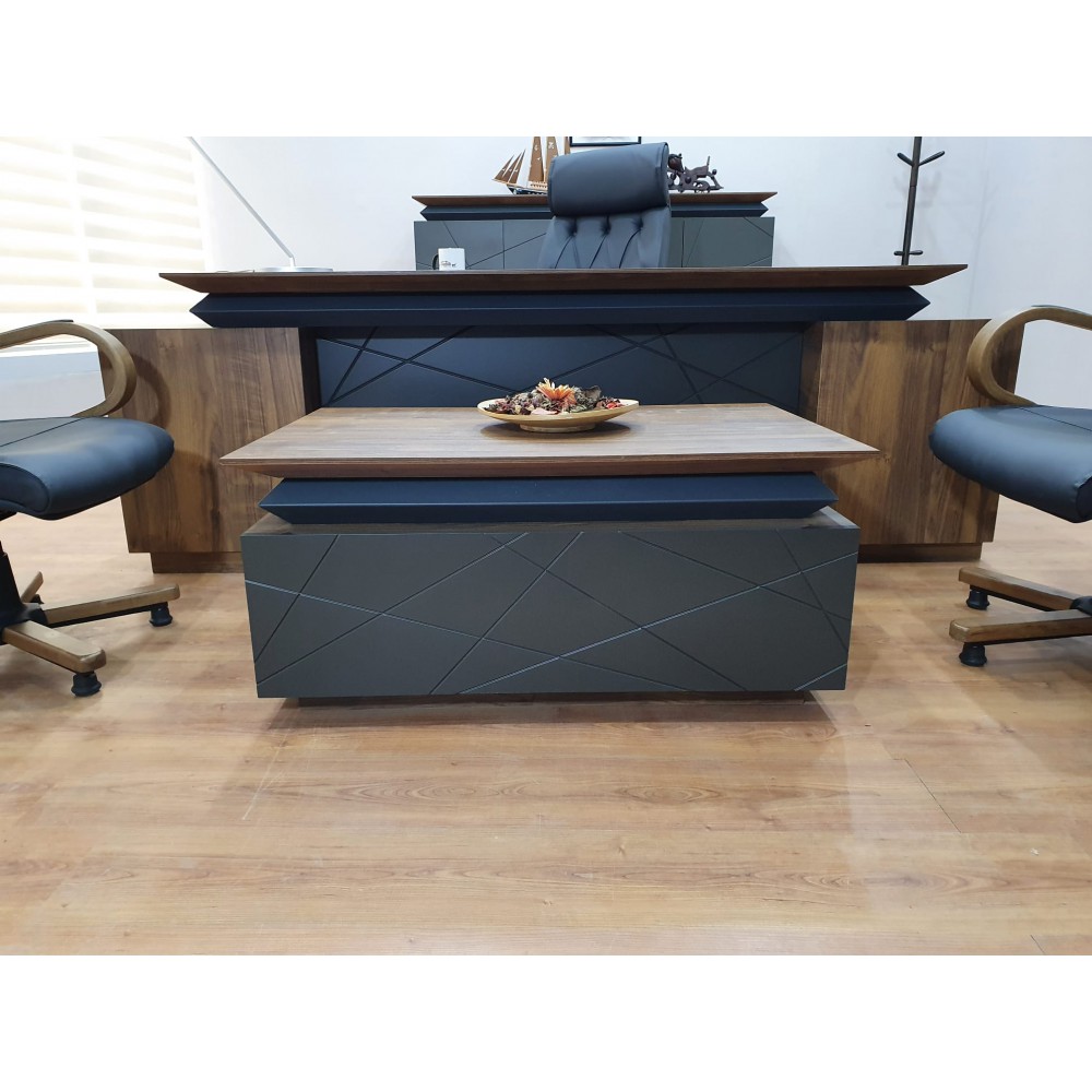 Büroberechtigungsteam Signature, Walnuss Und See, Minimale Maßnahme