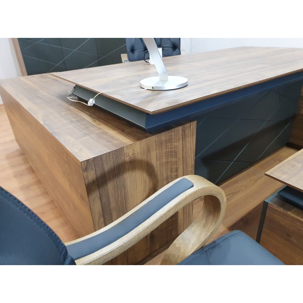 Büroberechtigungsteam Signature, Walnuss Und See, Minimale Maßnahme