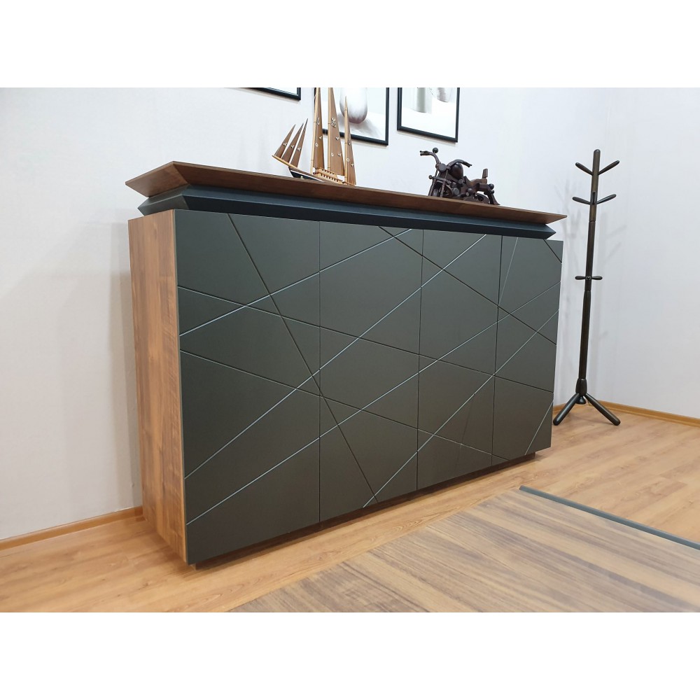 Büroberechtigungsteam Signature, Walnuss Und See, Minimale Maßnahme