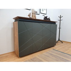 Büroberechtigungsteam Signature, Walnuss Und See, Minimale Maßnahme