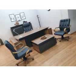 Büroberechtigungsteam Signature, Walnuss Und See, Minimale Maßnahme