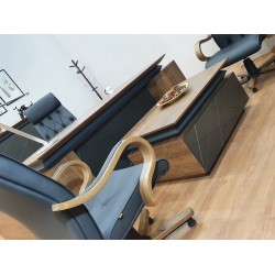 Büroberechtigungsteam Signature, Walnuss Und See, Minimale Maßnahme