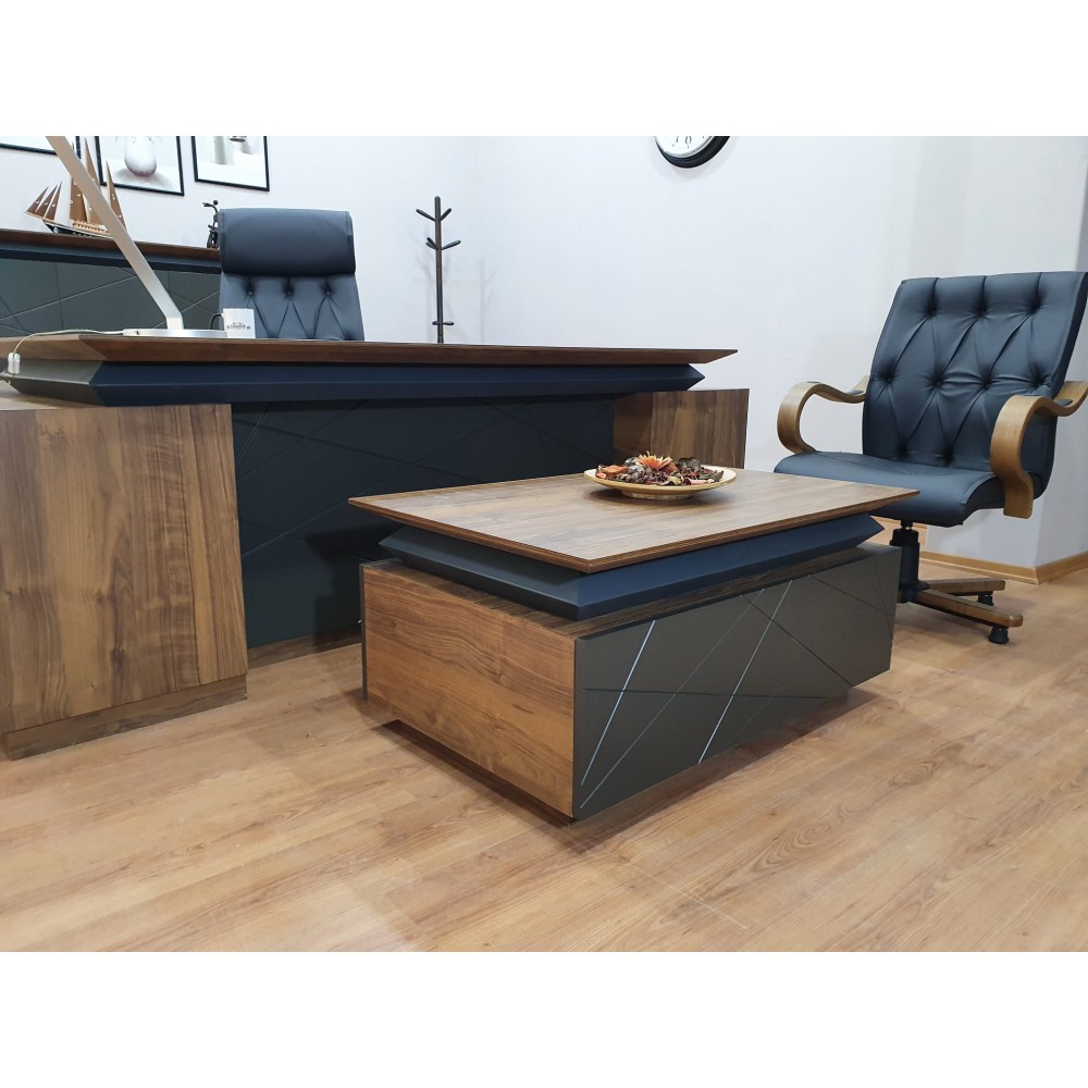 Büroberechtigungsteam Signature, Walnuss Und See, Minimale Maßnahme