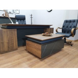 Büroberechtigungsteam Signature, Walnuss Und See, Minimale Maßnahme