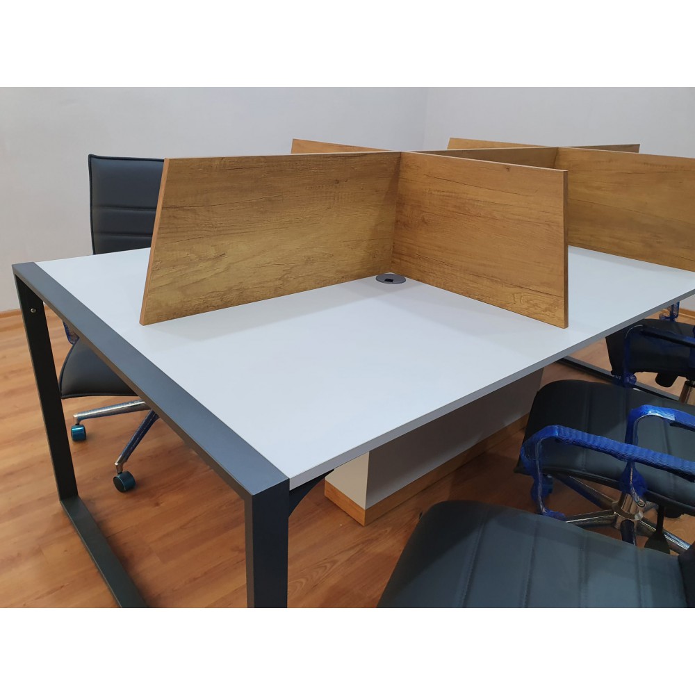 Apple Für Sechs Personen Multiple Workstation Schreibtisch