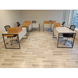 In The Multi Zealand Schreibtisch Für Vier Personen 276X138Cm