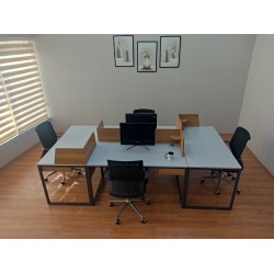 Zelinda 4-Teiliger Schreibtisch