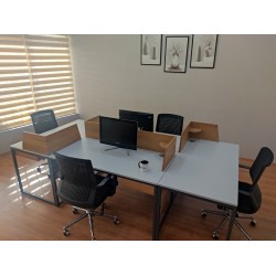 Zelinda 4-Teiliger Schreibtisch