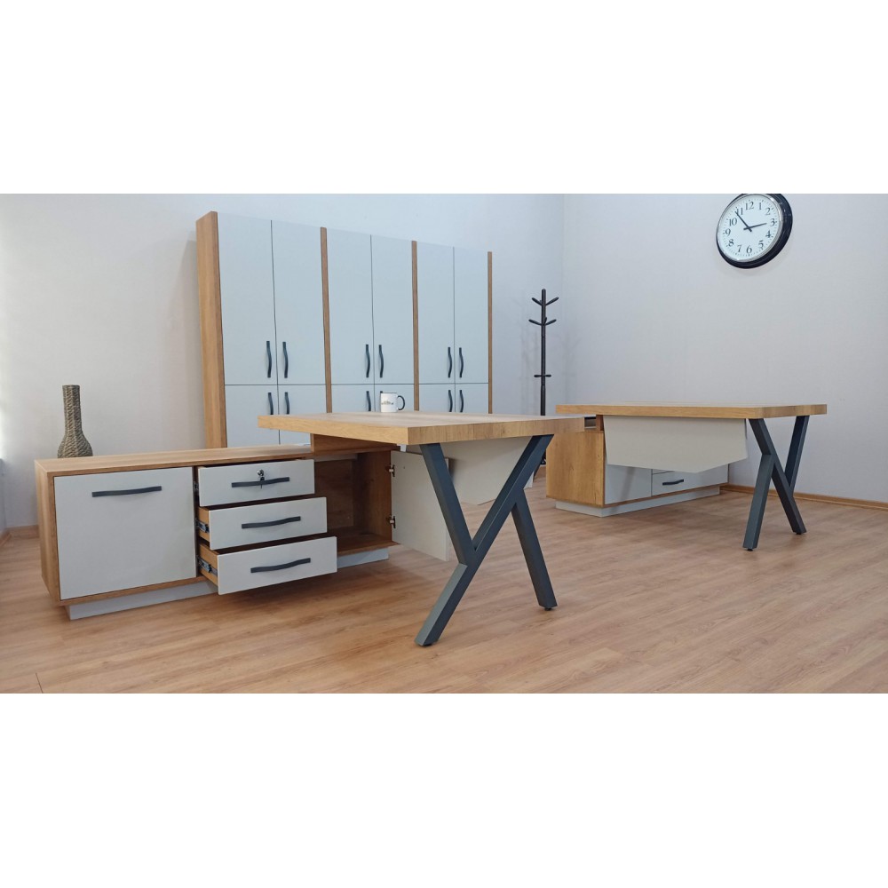 Sidney Tekli (Çoklu)Ofis Masası