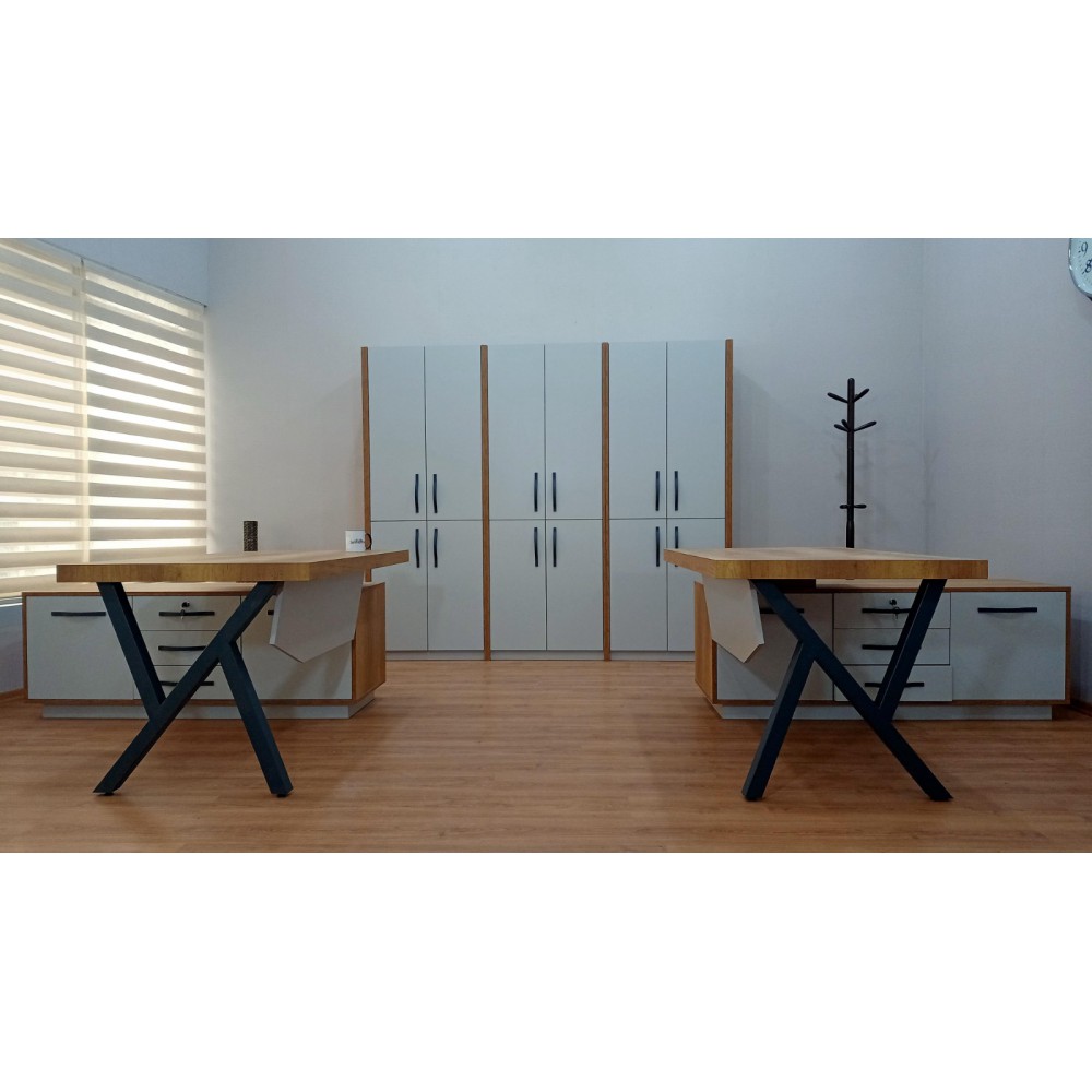 Sidney Tekli (Çoklu)Ofis Masası