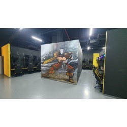 Colizeum -Gaming -Schreibtische Und Spielstöcke