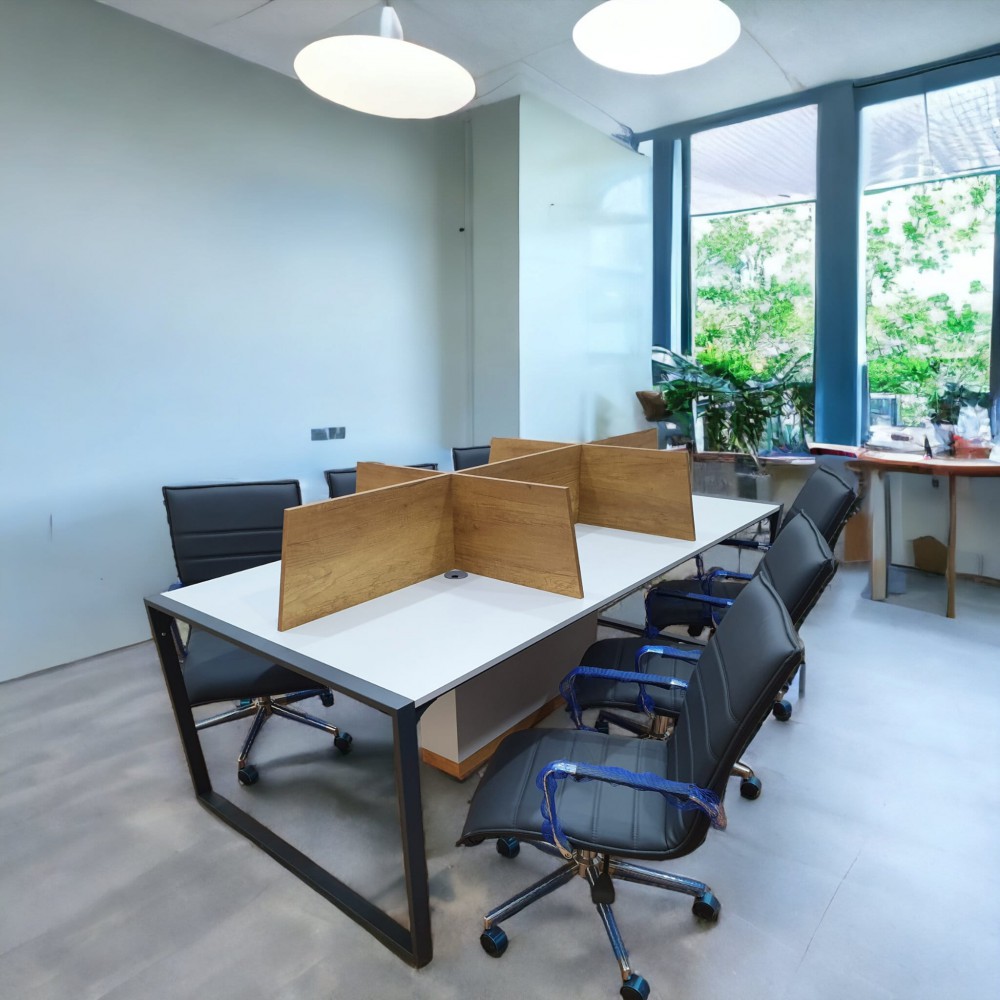 Apple Für Sechs Personen Multiple Workstation Schreibtisch