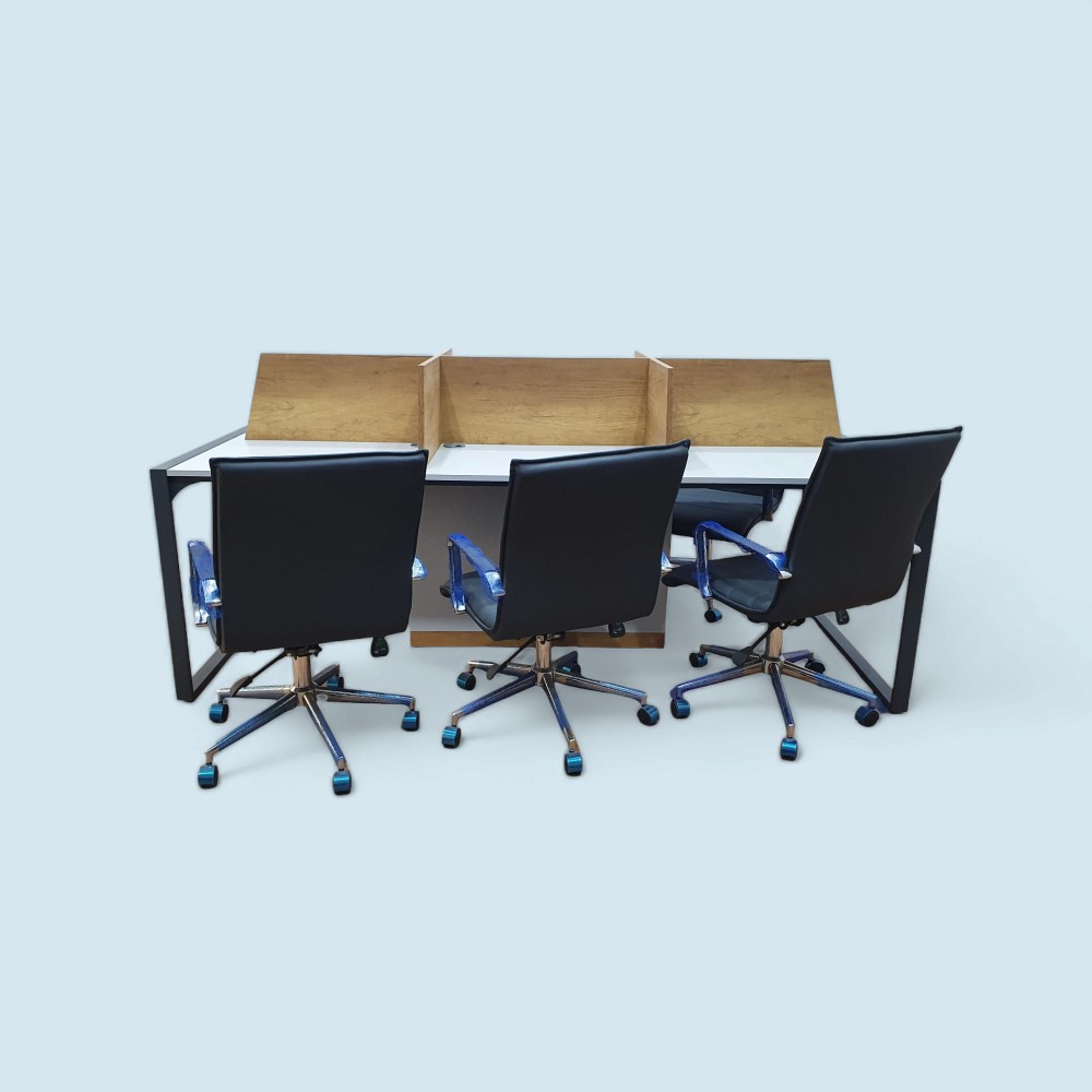 Apple Für Sechs Personen Multiple Workstation Schreibtisch