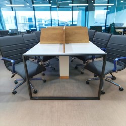 Apple Für Sechs Personen Multiple Workstation Schreibtisch