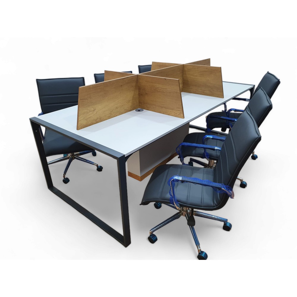 Apple Für Sechs Personen Multiple Workstation Schreibtisch