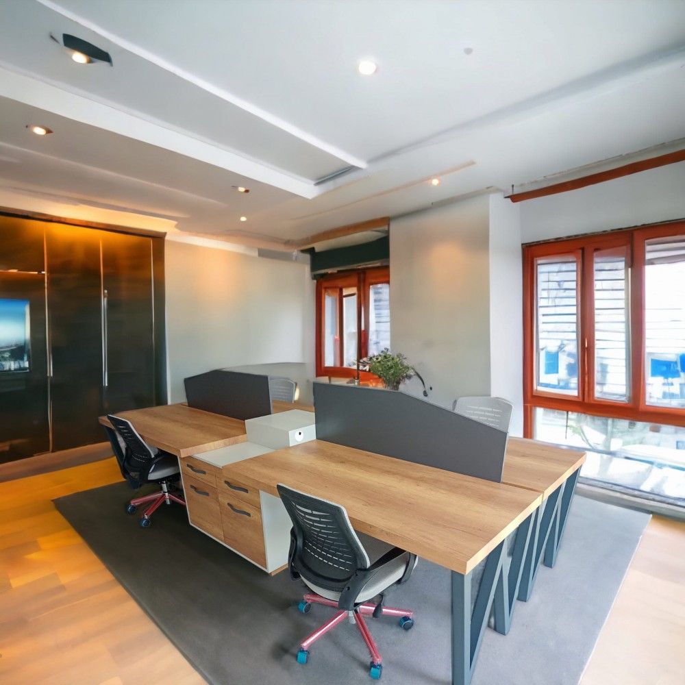 Schreibtisch Für Vier Person