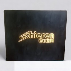 Büro Wanddekoration 3D Led Logo Arbeit