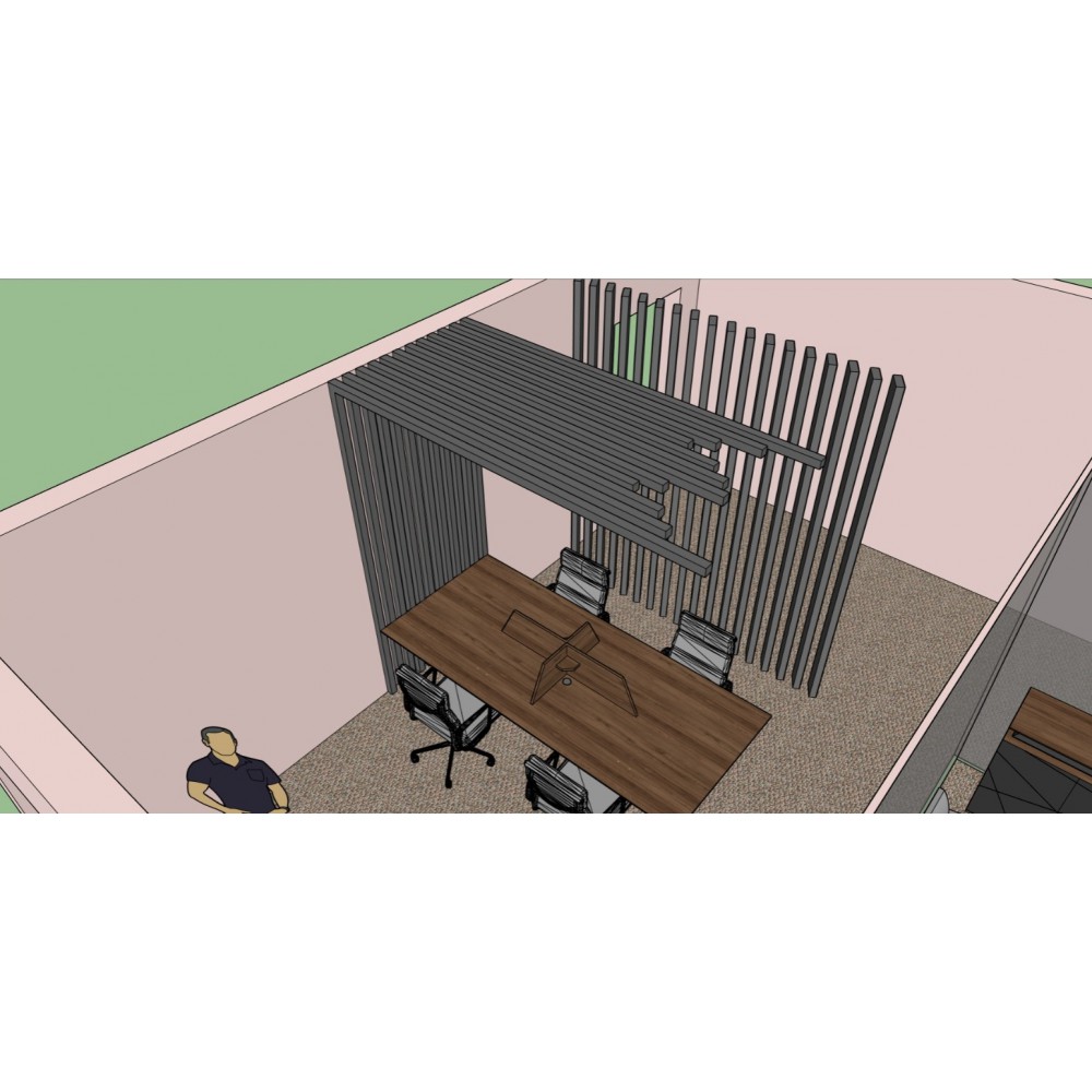 Dekorativer Separator