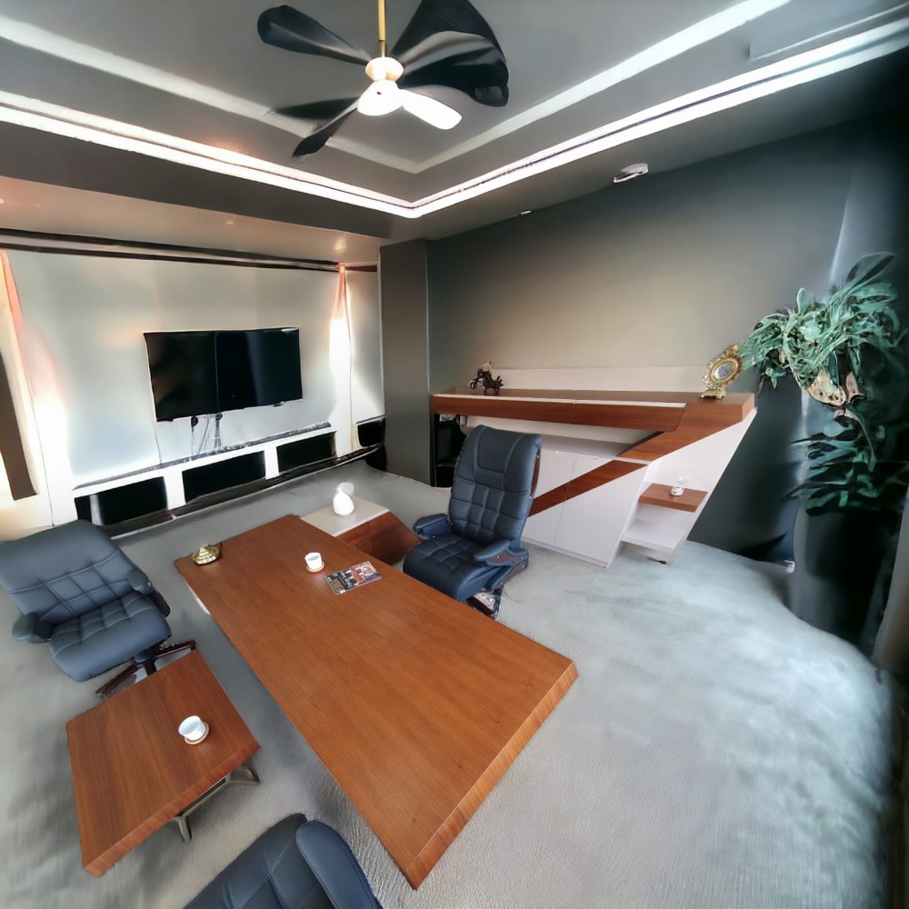 Goldenes Executive-Büroset