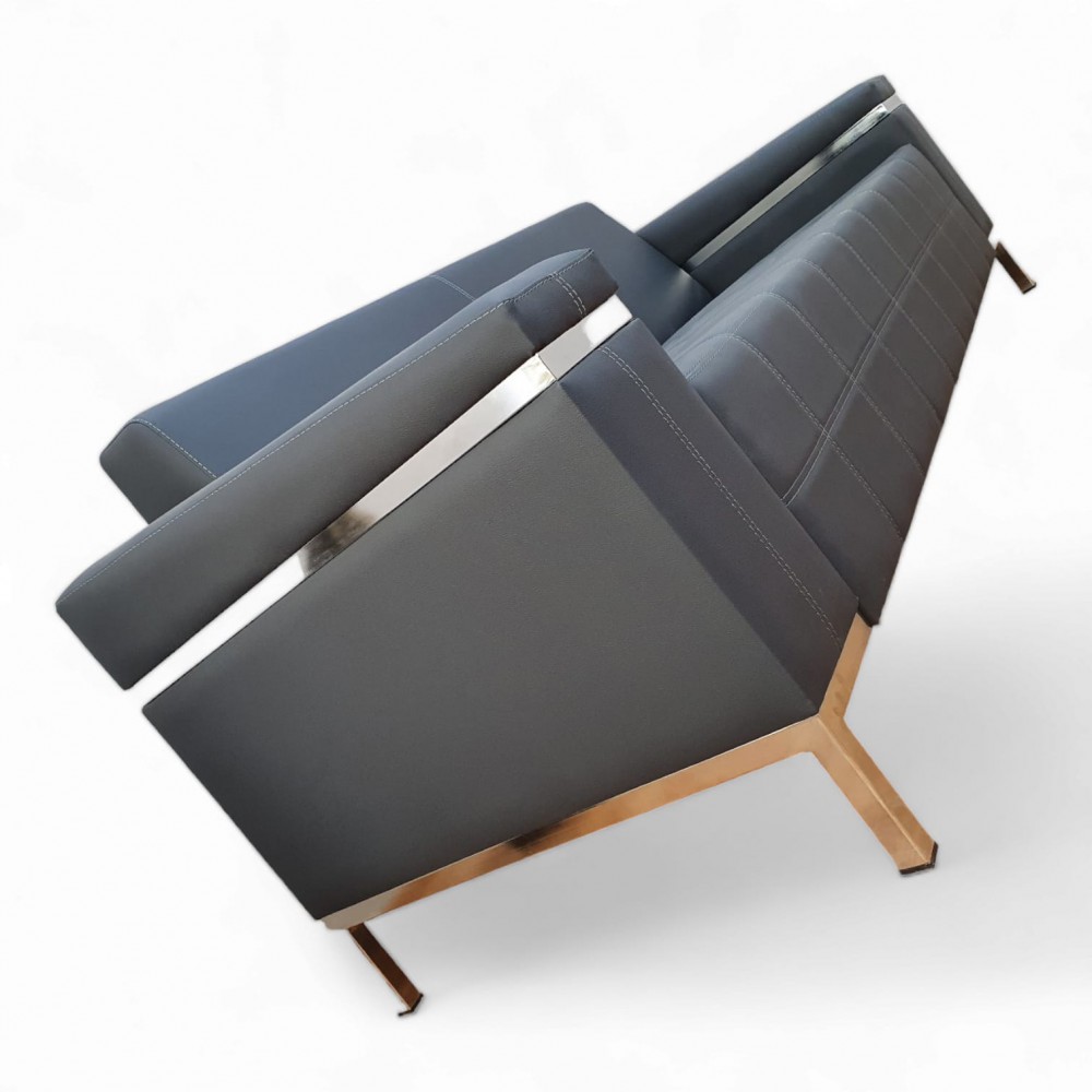 Muziano Triple Sofa Metal