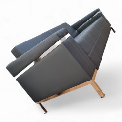 Muziano Triple Sofa Metal