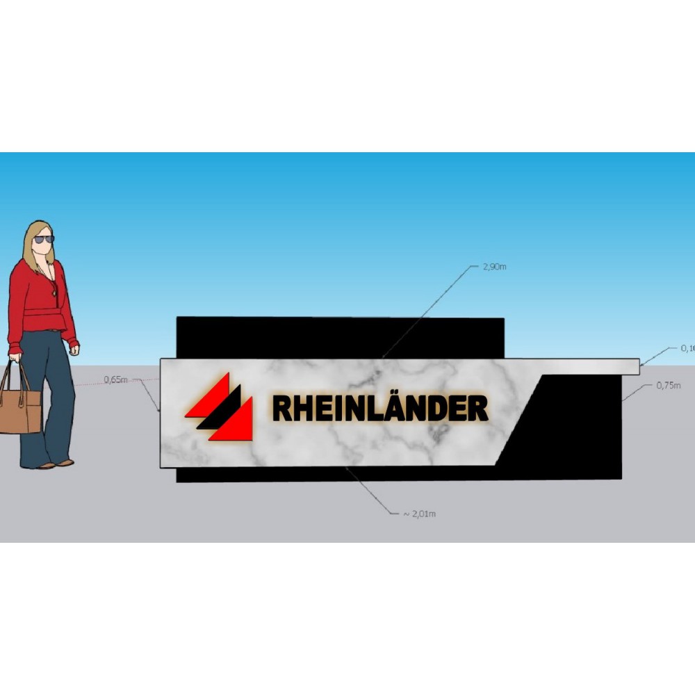 Rheinlander Welcome Desk