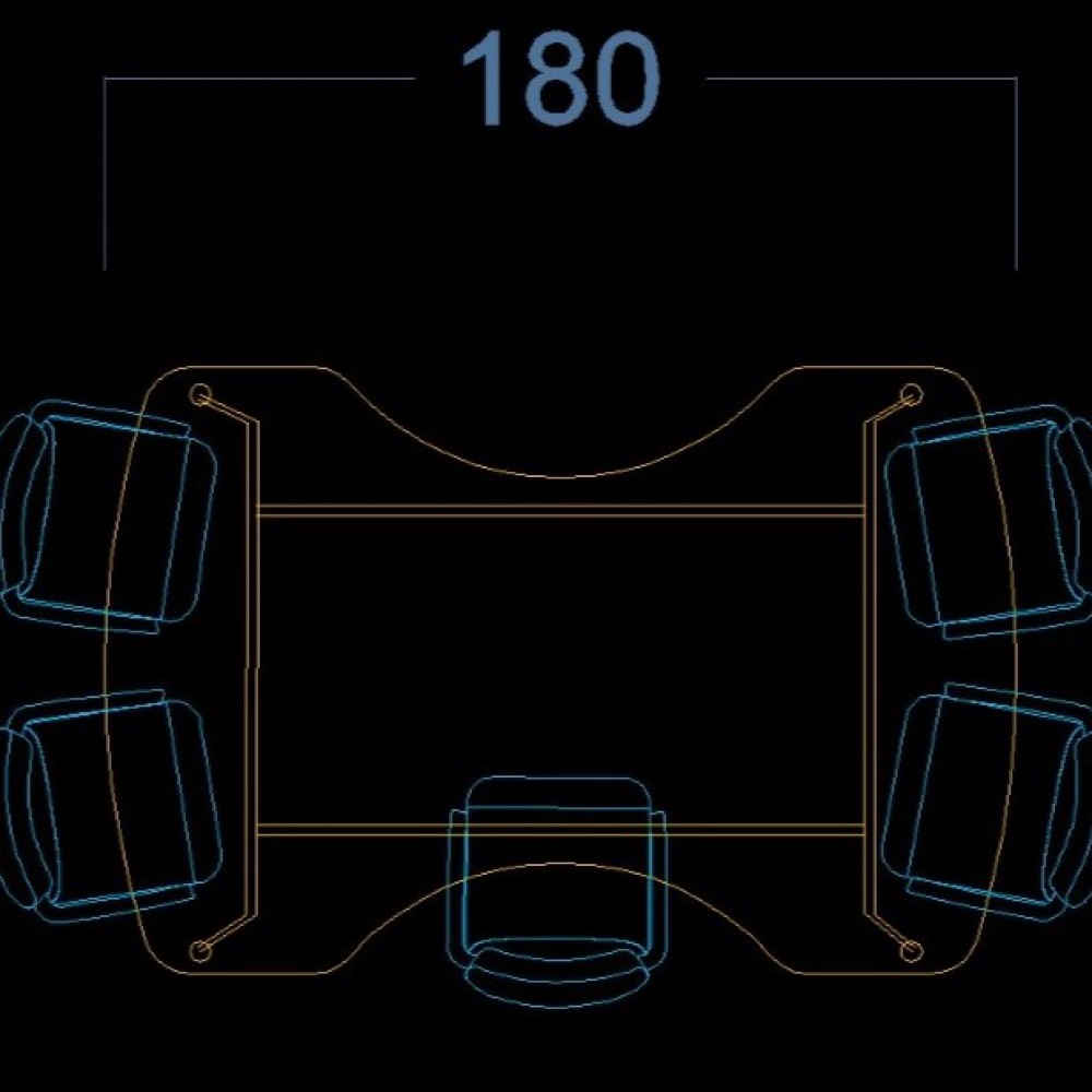 Bougainvillea-Besprechungstisch
