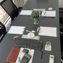 Durban-Besprechungstisch