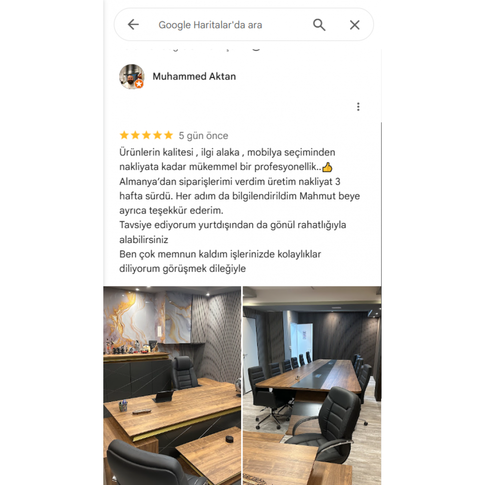 Deutsche Büromöbel - Muhammed Aktan