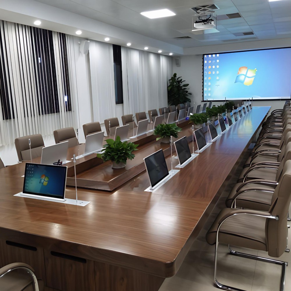 Aml18.5 Motorisierter Monitorlift Und Lifting Mıc