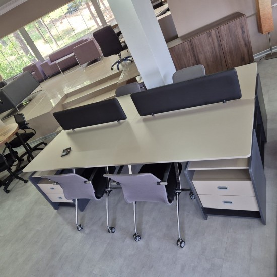 Katar Für Vier Person Schreibtisch Workstation