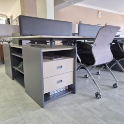 Katar Für Vier Person Schreibtisch Workstation