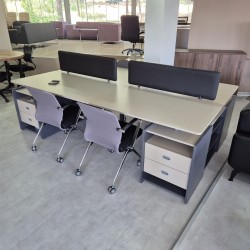 Katar Für Vier Person Schreibtisch Workstation