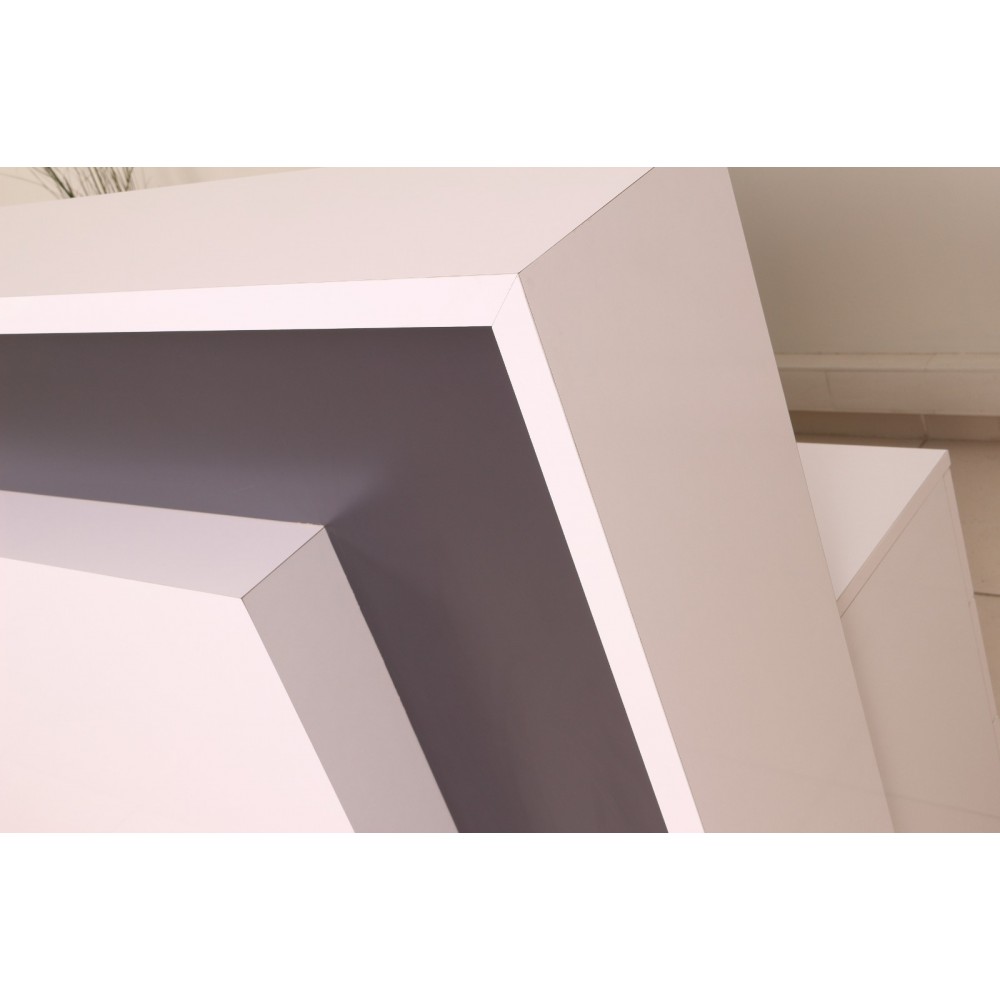 Box Office Rezeption Tisch Weiß Anthrazit Istanbul