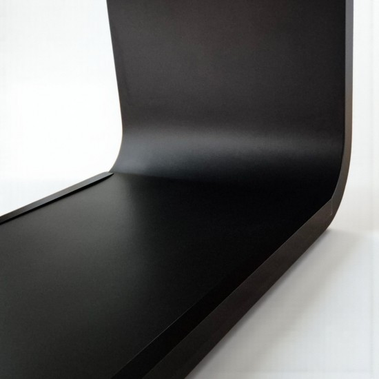 Großer, Schwarz Lackierter Besprechungstisch Für 20 Personen