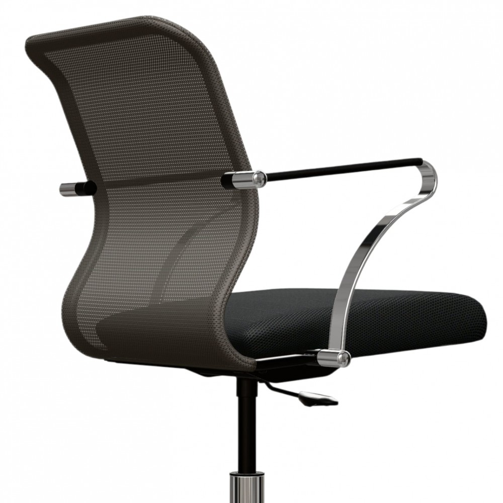 Ergonomischer Besprechungsstuhl Mit Metallrahmen 